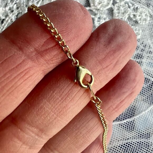 Vintage 70’s Direction One Gold & Enamel Sand Dollar Pendant - Picture 5 of 6